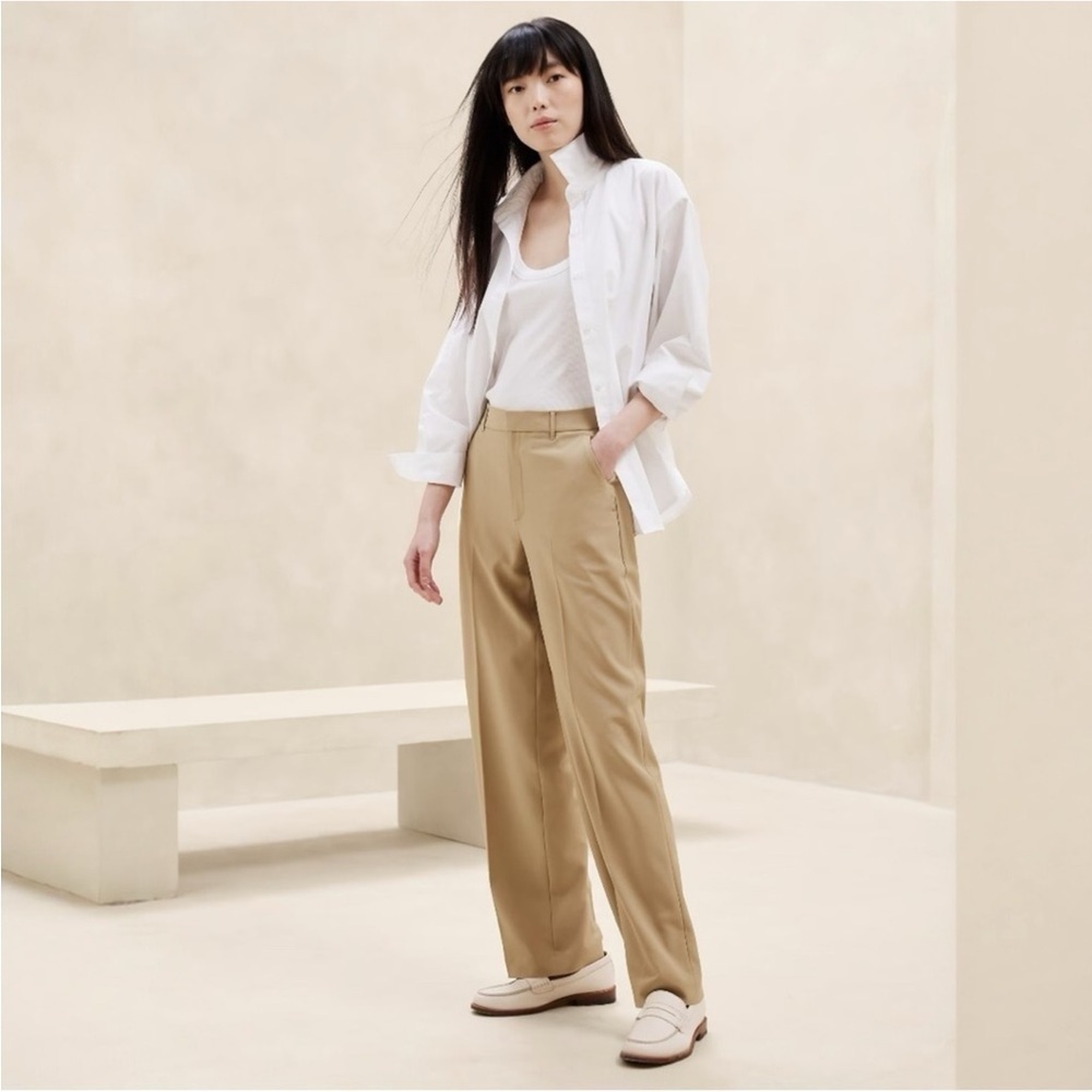 Banana Republic SCULPTED STRAIGHT PANT NWT 8 Petite